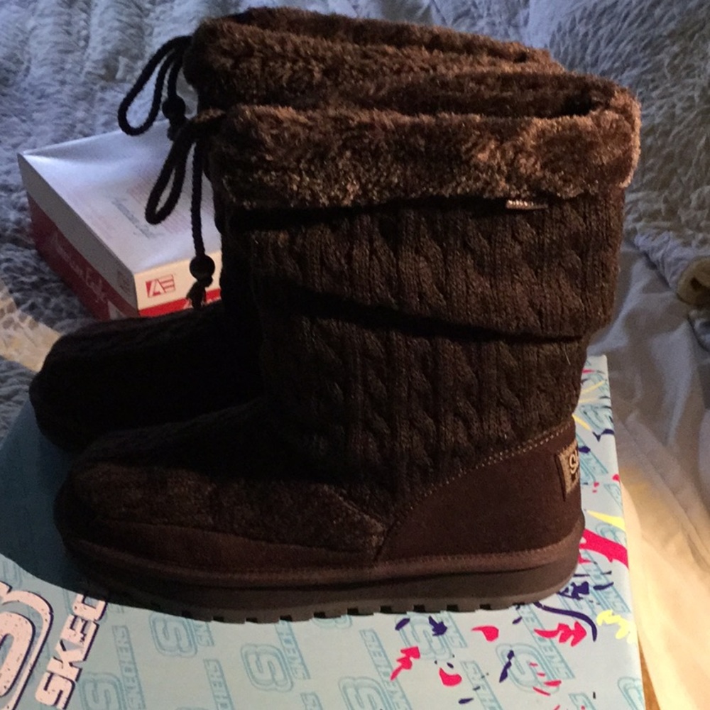 New Sketchers Keepsakes Boots chocolate color - Picture 2 of 5